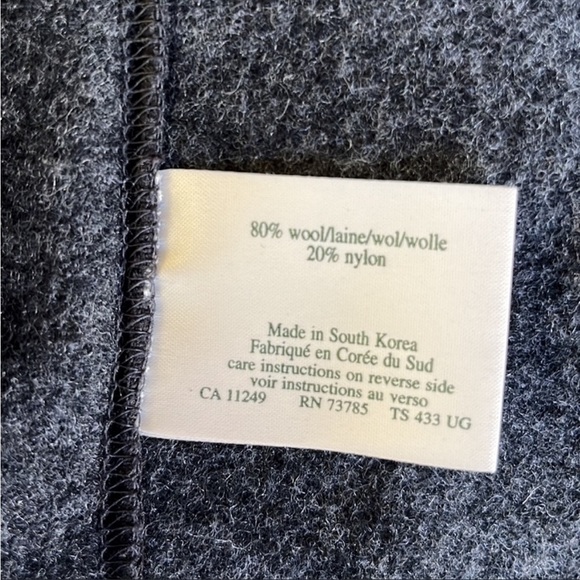 Vintage Laura Ashley Collared Light Wool Jacket S-M - Picture 10 of 10